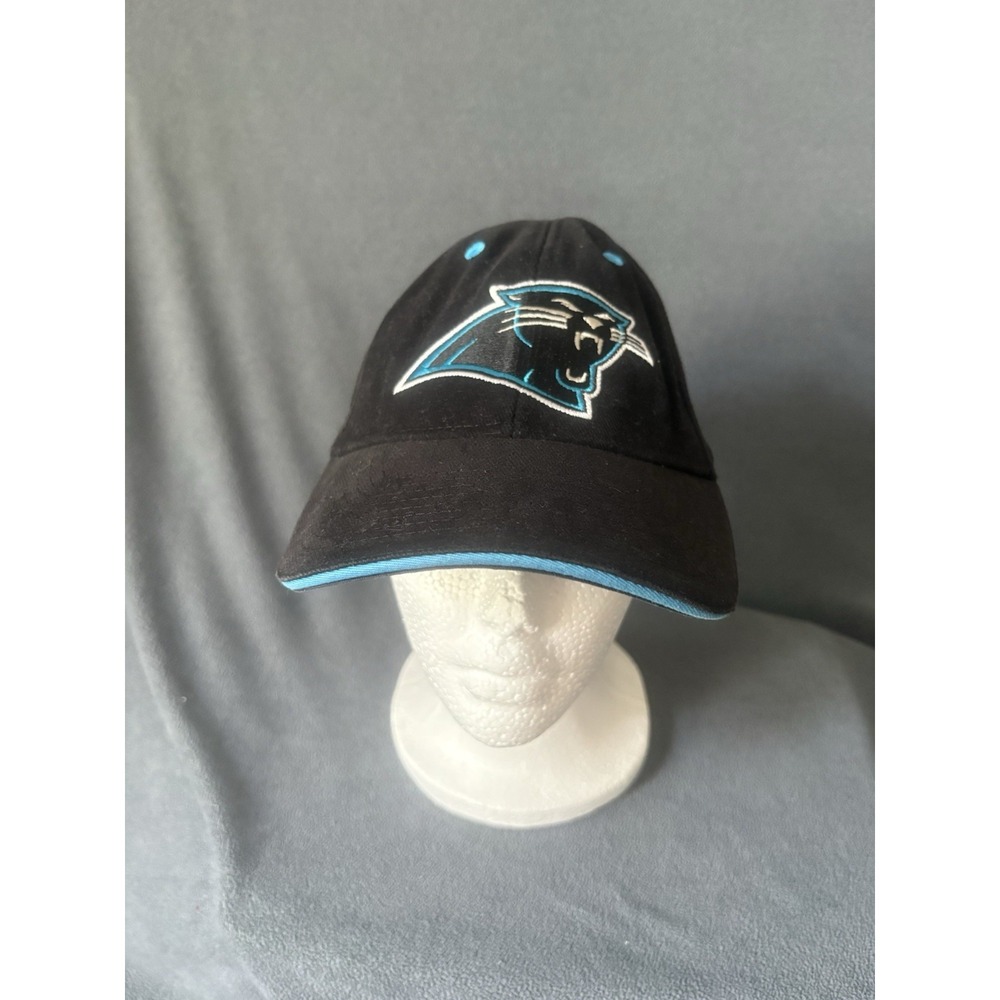 Men's Carolina Panthers NFL Football Blue Brim Embroidered Baseball Hat Cap OSFA